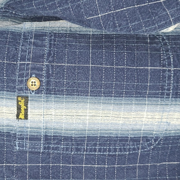 Wrangler Authentic Western Denim Shirt - Picture 4 of 4